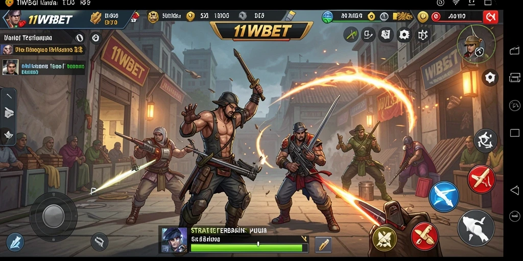 Tampilan gameplay seru dan menarik dari 11WBET.