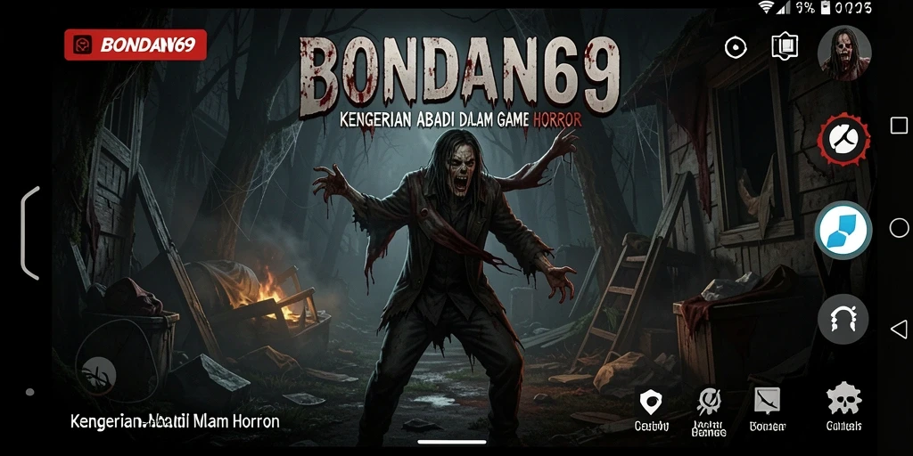 Screenshot menampilkan momen menyeramkan dalam BONDAN69 yang penuh ketegangan.