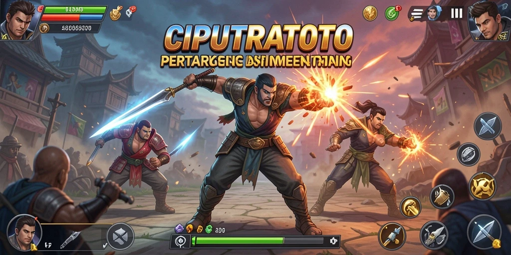 Tampilan gameplay seru dan menegangkan di CIPUTRATOTO.