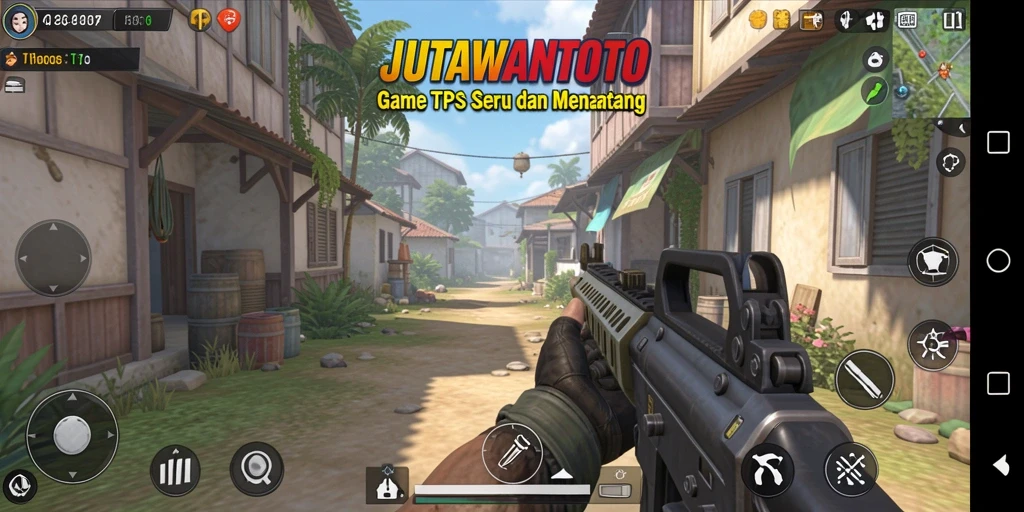 Gameplay JUTAWANTOTO yang mendebarkan dengan aksi seru.