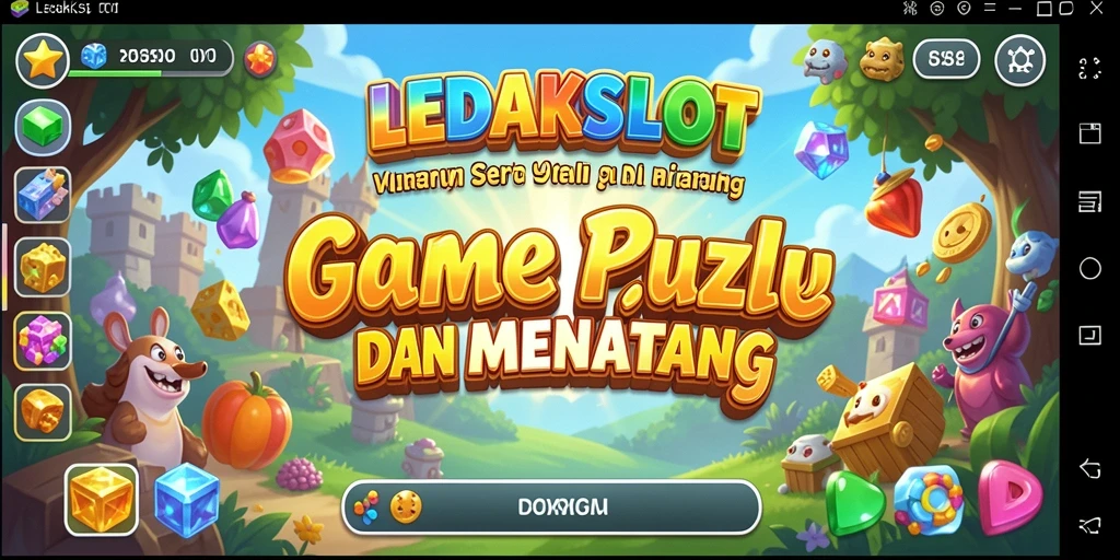 Tampilan gameplay yang menantang dan menarik di LEDAKSLOT.