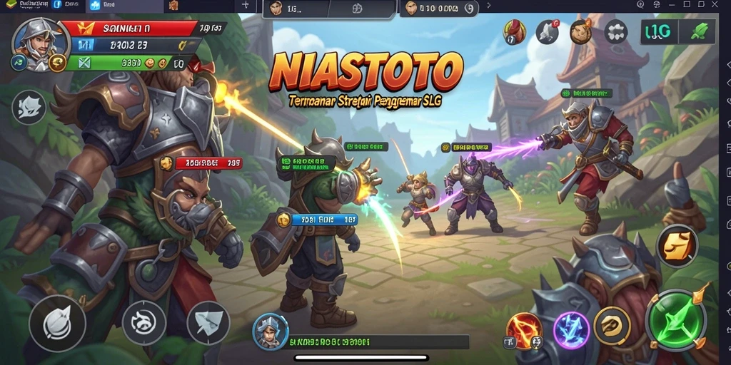 Tampilan gameplay yang menarik dan dinamis di NIASTOTO.