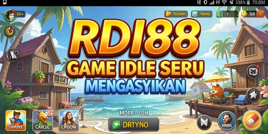 Tampilan gameplay RDI88 yang menampilkan aksi Idle yang menarik.