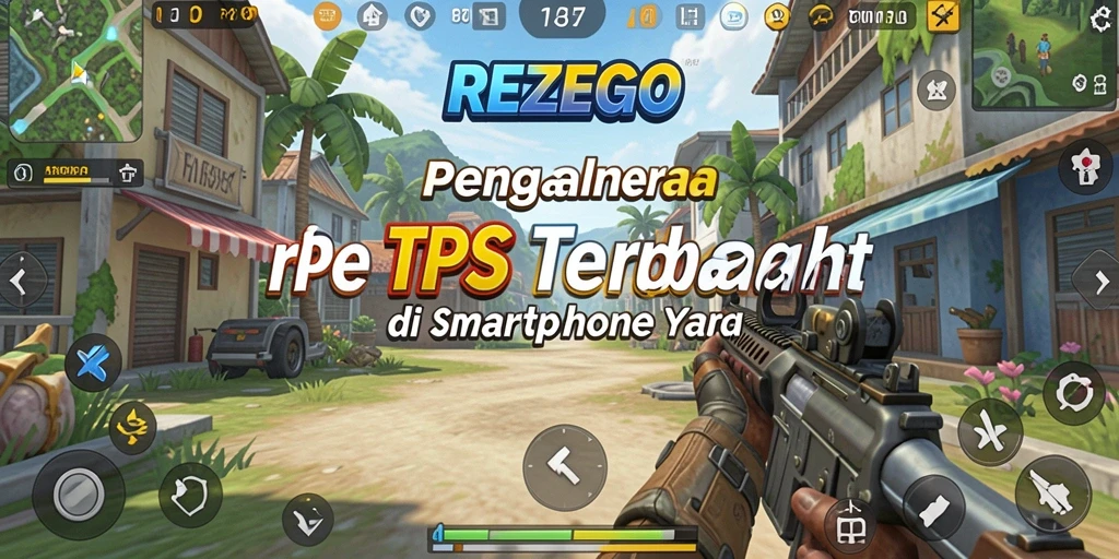 Tangkapan layar menunjukkan aksi seru dalam gameplay TPS REZEGO.