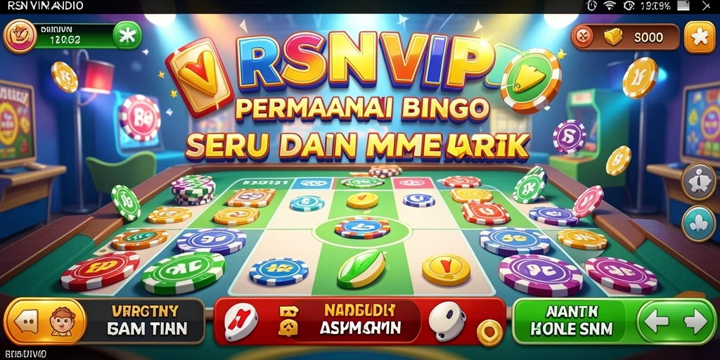 Gameplay seru dengan fitur Bingo yang menarik di RSNVIP.