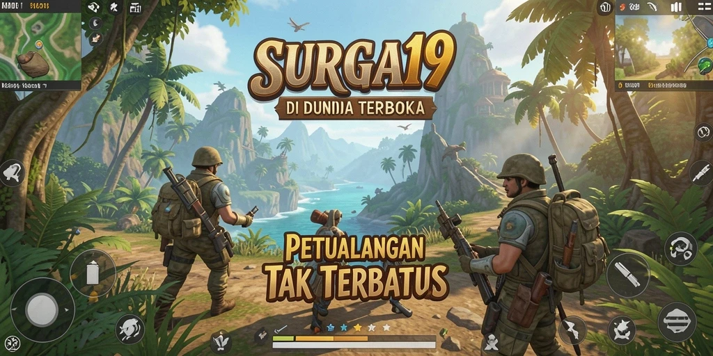 Gameplay seru di dunia terbuka yang luas.